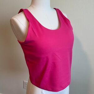 NWT Hot pink Isabella active wear tank top. Size large.